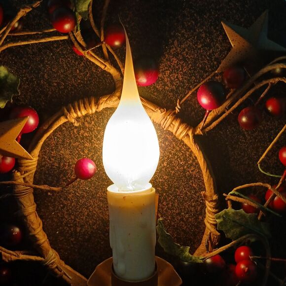 Happy Holidays Light Up Hanging Wall Plaque Plug in Christmas Decoration - Picture 7 of 9